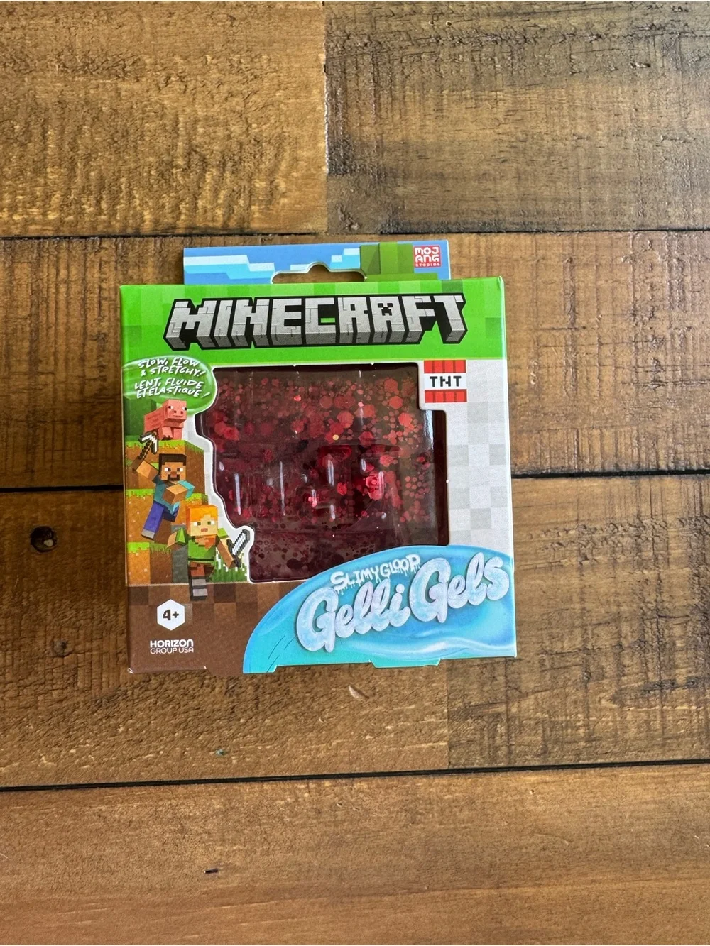 SlimeGooz GelliGels Kids Toy - Green & Red (Set of 2)